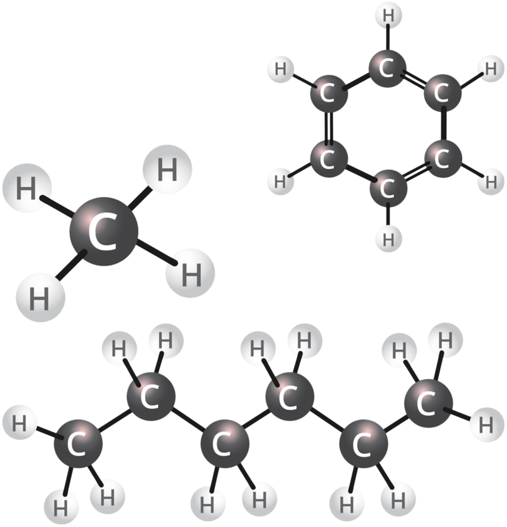 NMHC molecule structure illustration